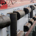 Defensa de goma marina del embarcadero del barco de la sección d para proteger el barco